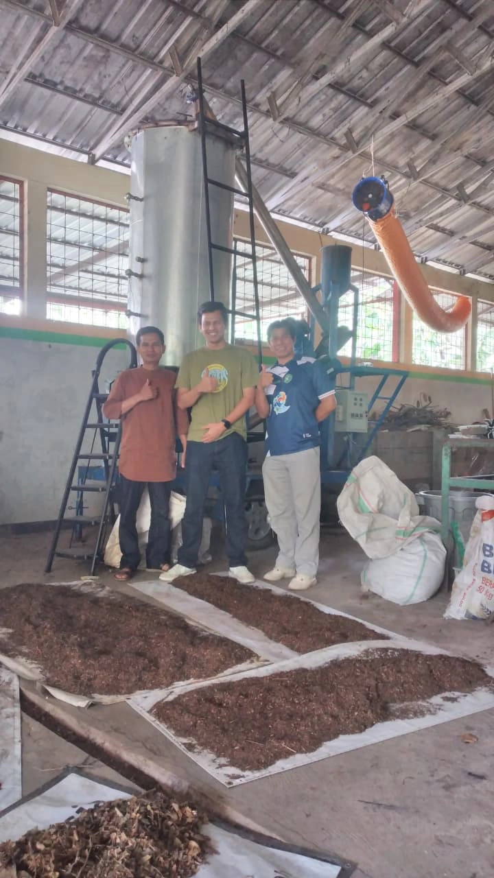 Dakan Fakultas Teknik Universitas Pasir Pengaraian Mengadakan Kunjungan ke Unit Pengelolaan Sampah Domestik di Rusunawa Potrobangsan Kota Magelang Jawa Tengah